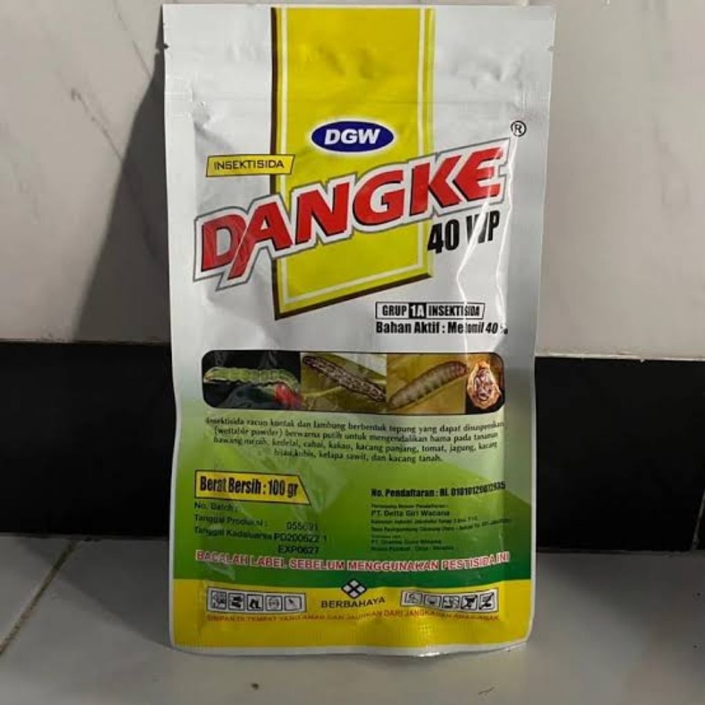Dangke 100 gram Pembasmi Ulat - Dangke 40 WP 100gr