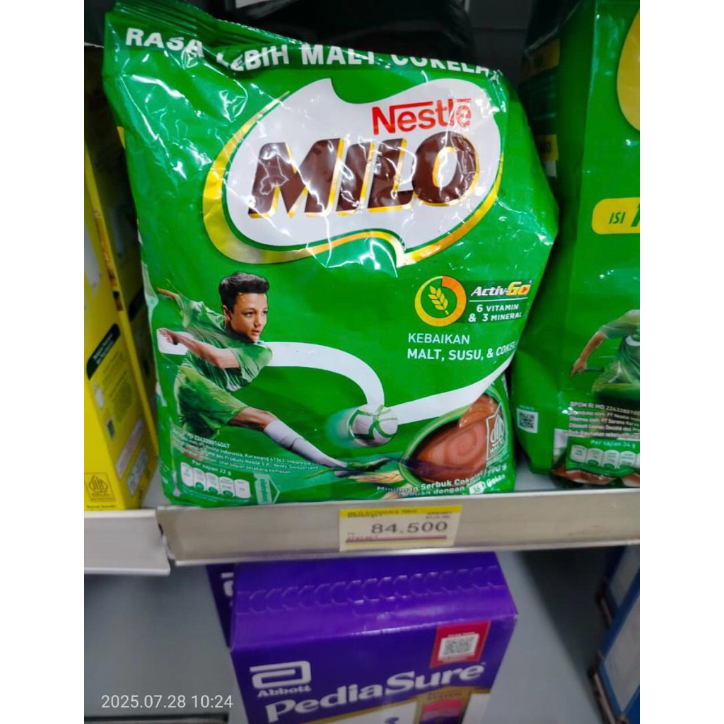 

Milo activ go 790 gram