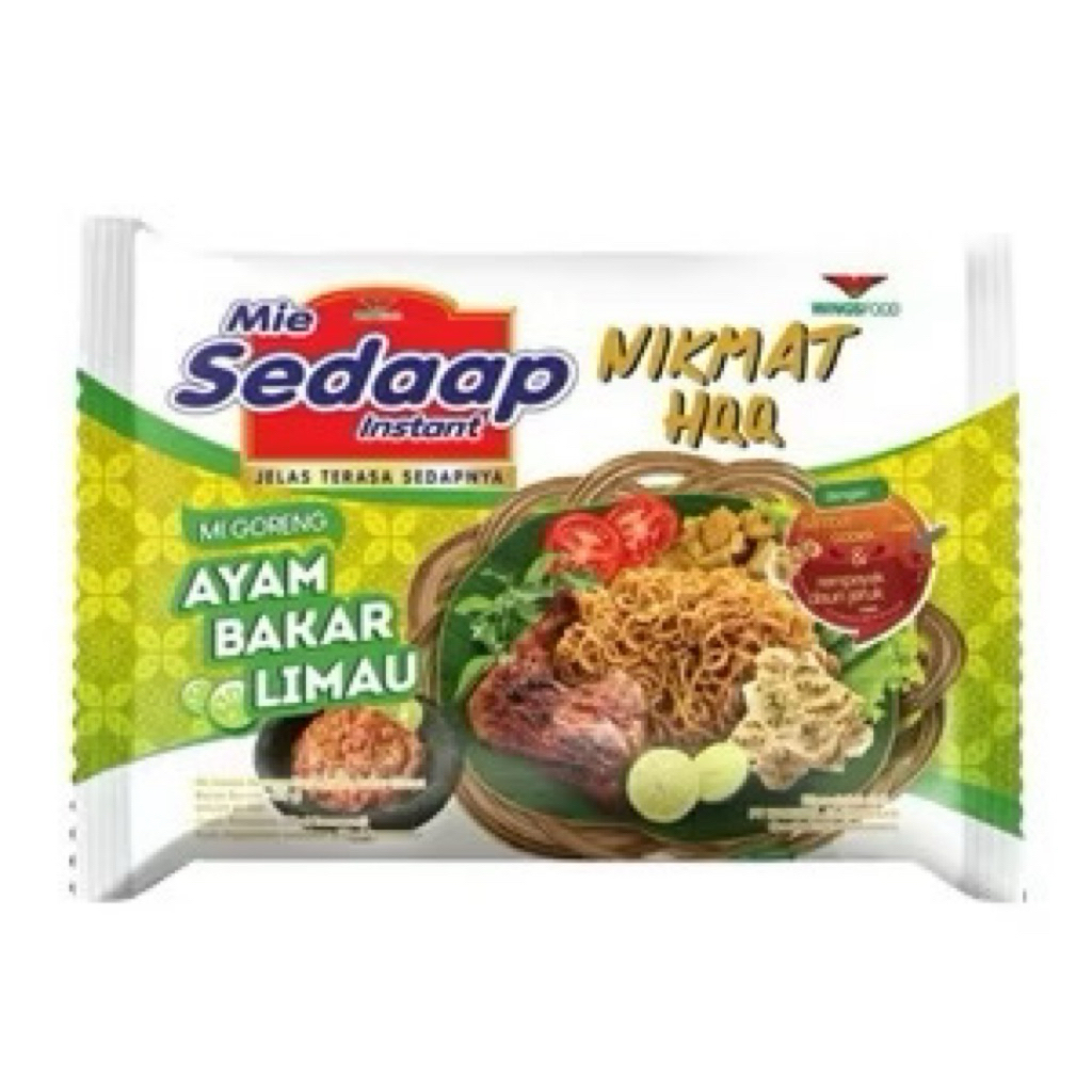 

MIE SEDAAP INSTAN GORENG AYAM BAKAR LIMAU 89 gram