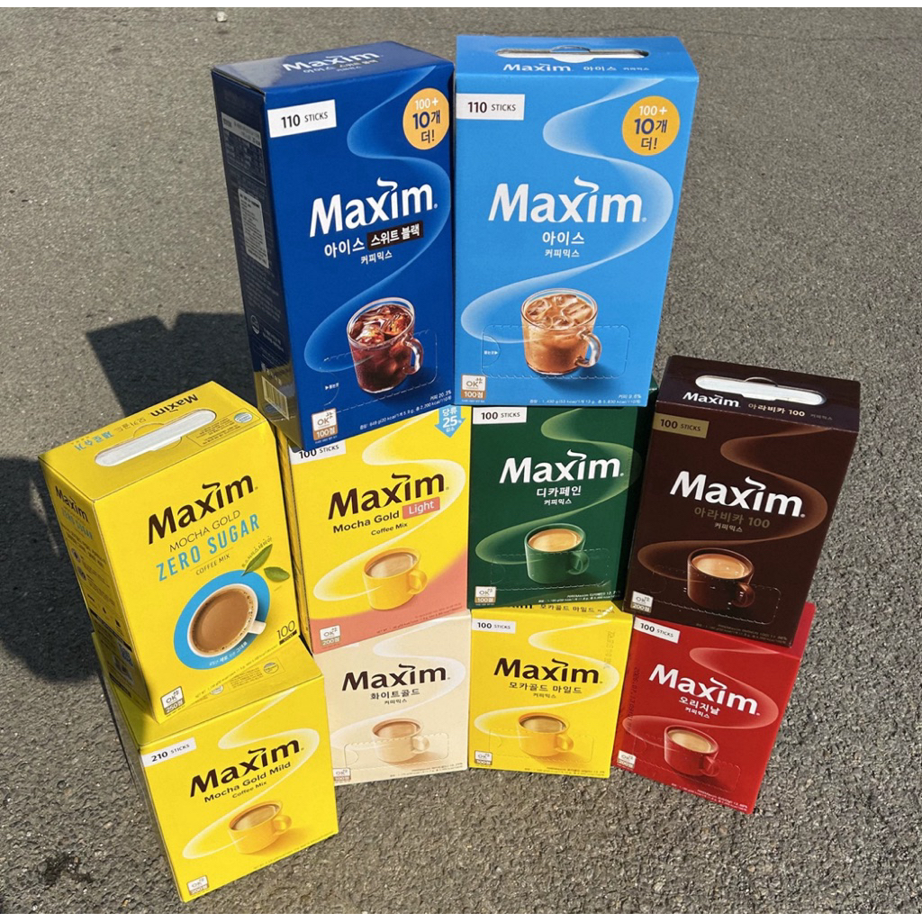 

Maxim Coffee Korea 1 Box (100 Pcs)