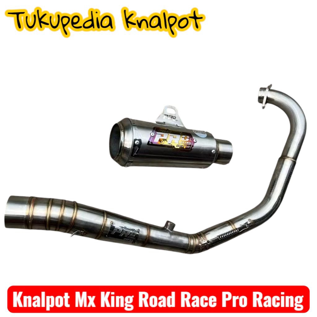 Knalpot Road Race Solo Mx King 150 Silincer Drag S2 Competisi Preimum - Pro Racing Original