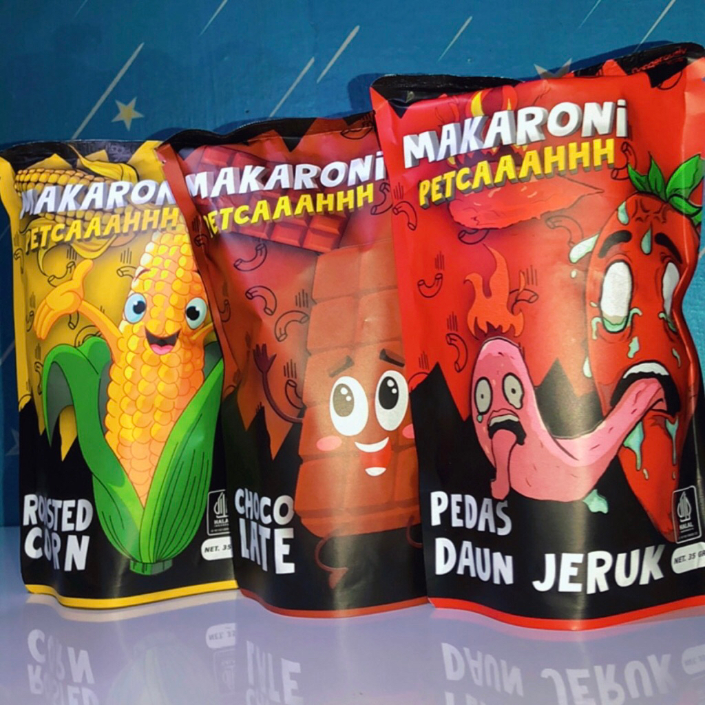 

Makaroni Petcaaahhh kripik makaroni
