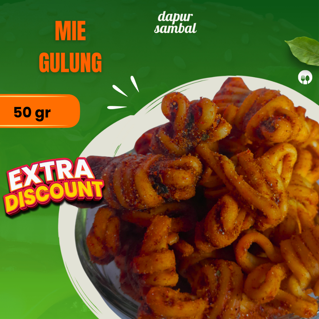 

MIE GULUNG 50 gr DAPUR SAMBAL