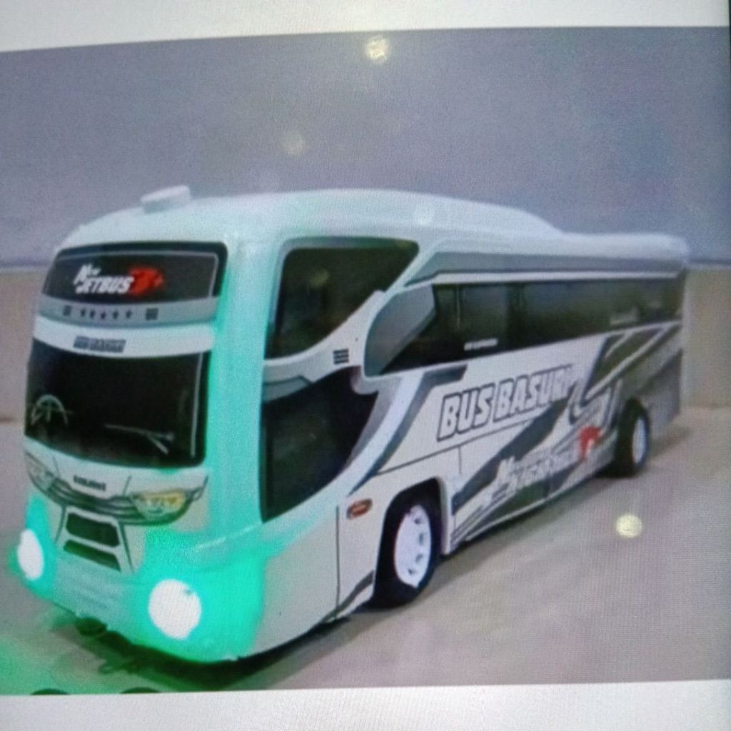 Bus BJ mainan seerbbuk segel plastik