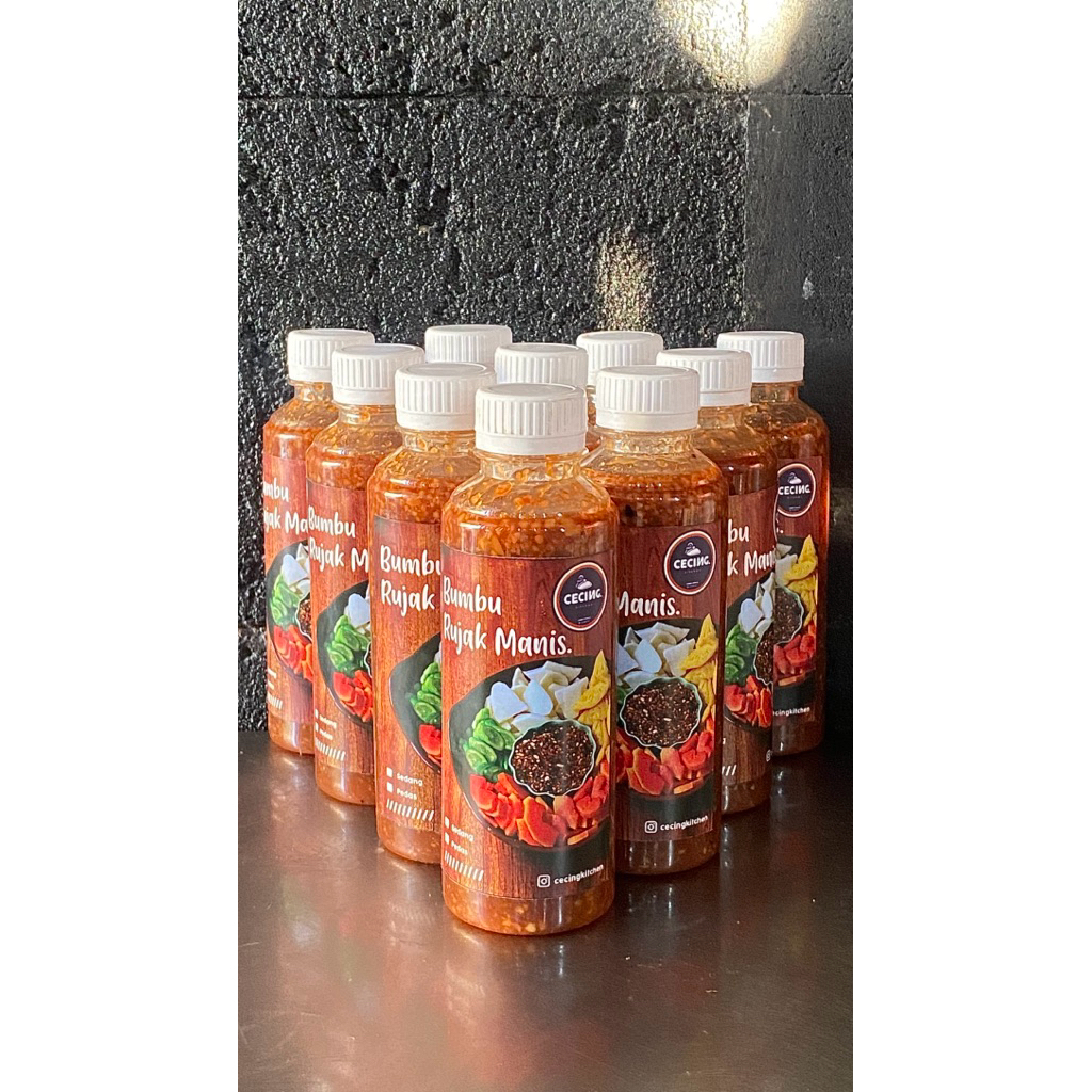 

Bumbu rujak full kacang home made