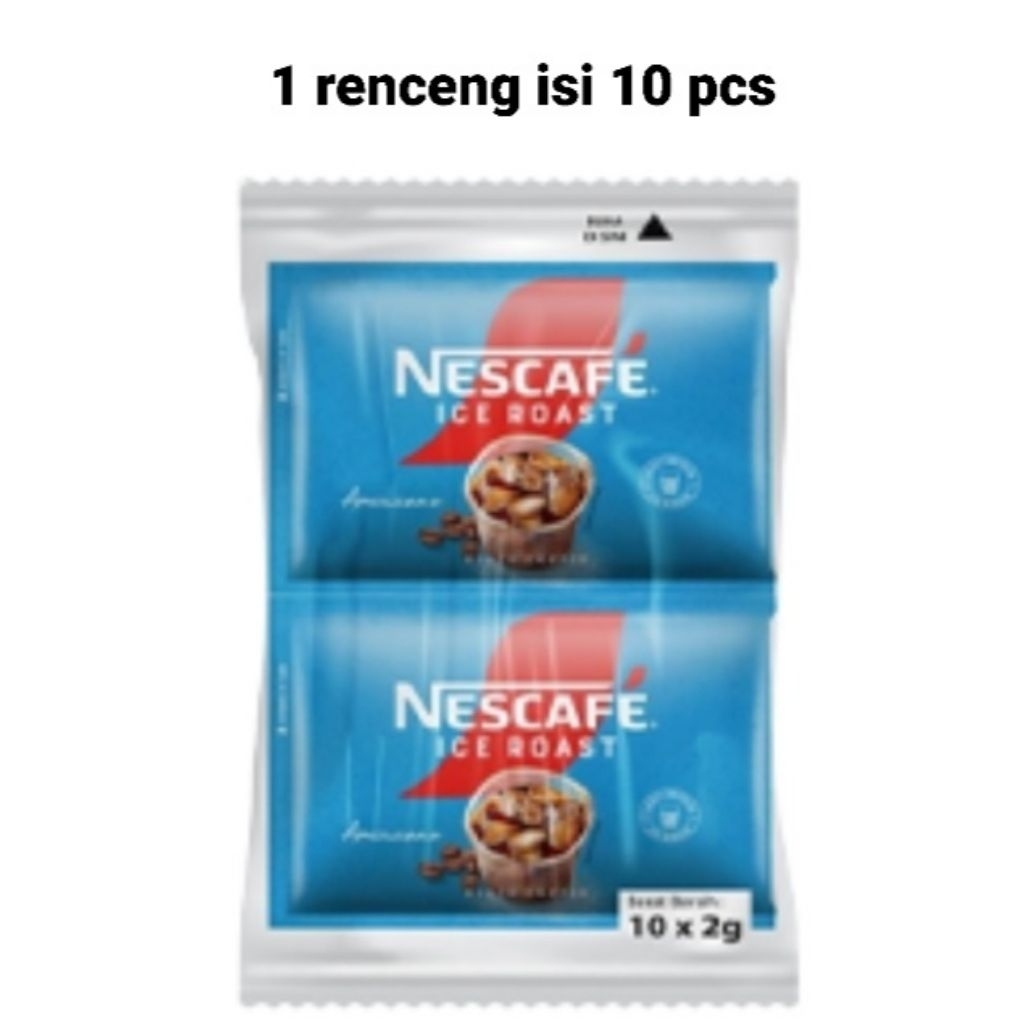 

nescafe ice roast renceng ( 10 pcs ) original