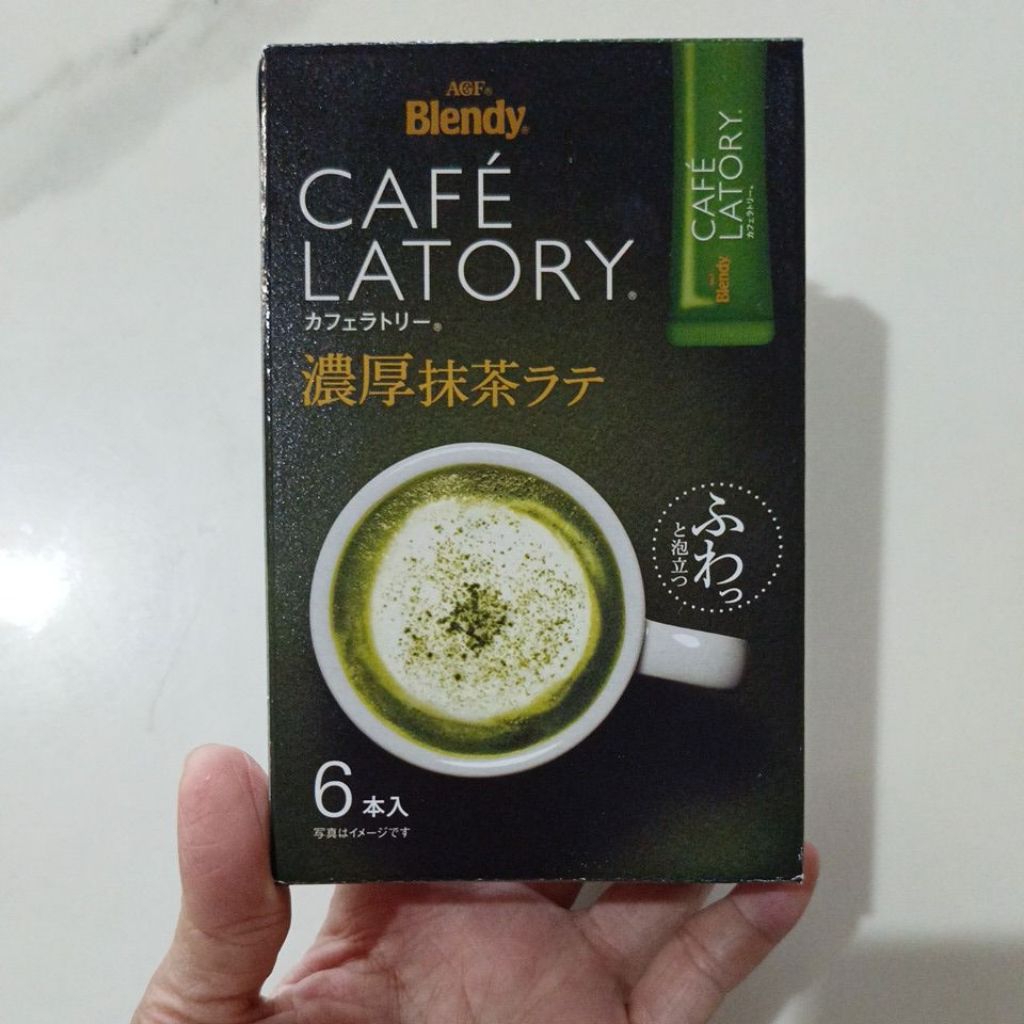 

Blendy stick Hand carry from Japan/Malaysia Café au lait. Kopi Susu stik made in Japan/Malaysia. Matcha latte from Japan