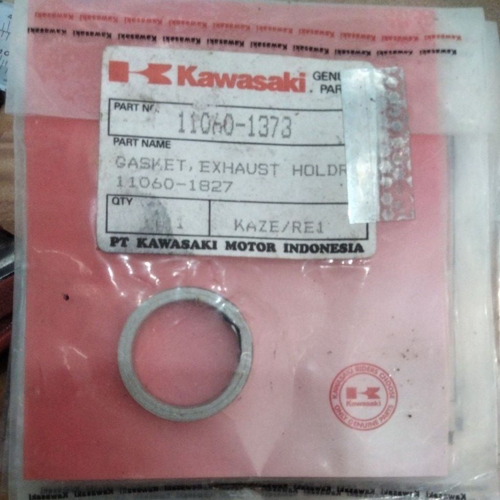 gasket knalpot perpak knalpot kawasaki kaze kaze r ori 11060 1373