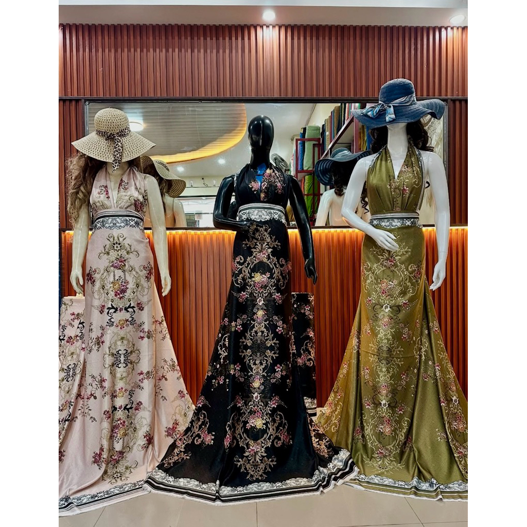 kain silk brand | lebar kain 1,5m | cocok untuk couple ataupun sarimbit