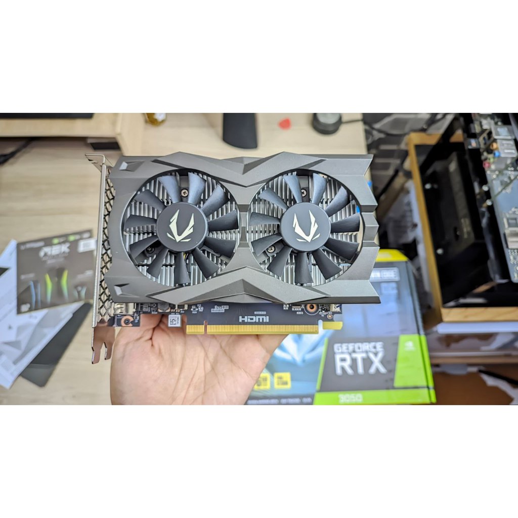 ZOTAC GeForce RTX 3050 Twin Edge OC 6GB GDDR6 Expired Juni 2028 Almost BNOB