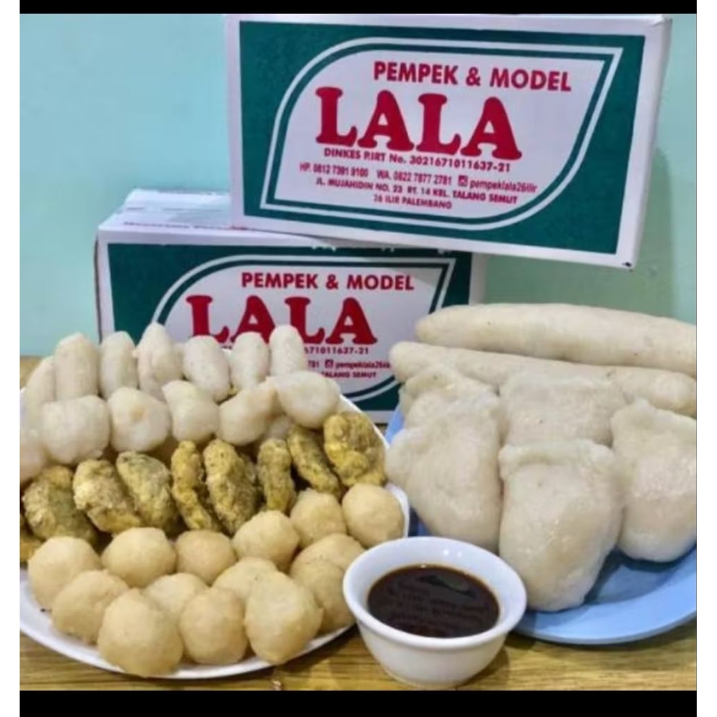 

pempek Lala 26 ilir. paket C 2 kg