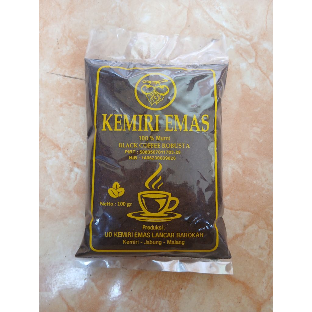 

Kopi Kemiri Emas 100 gr