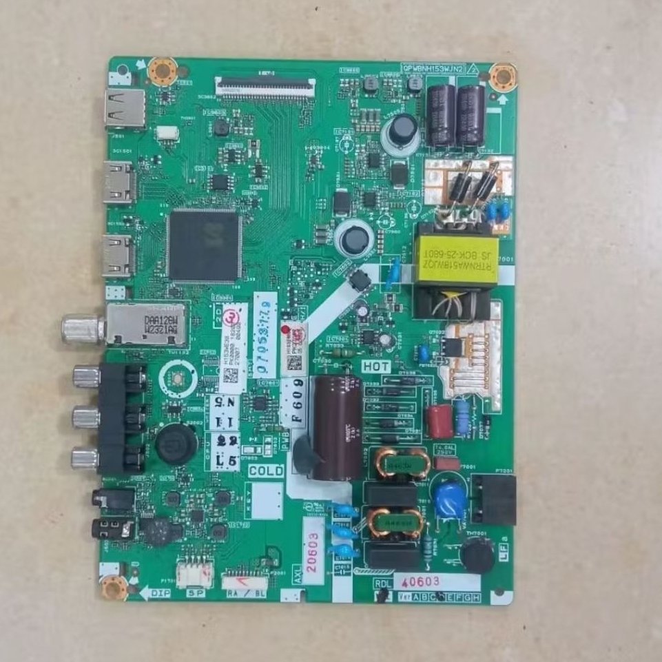 mb tv sharp 2T-C32DC1I mainboard board motherboard mesin