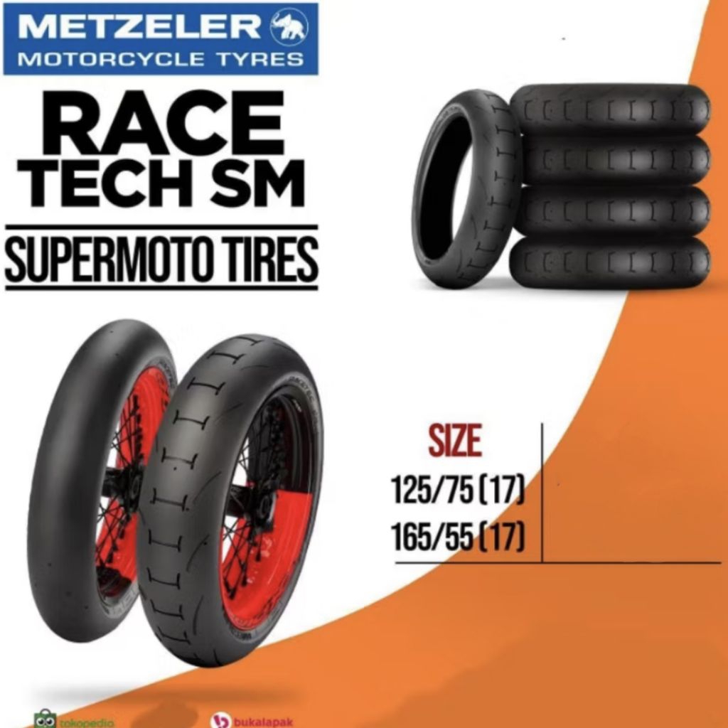 Ban METZELER Race Tech SM Supermoto Tires R17