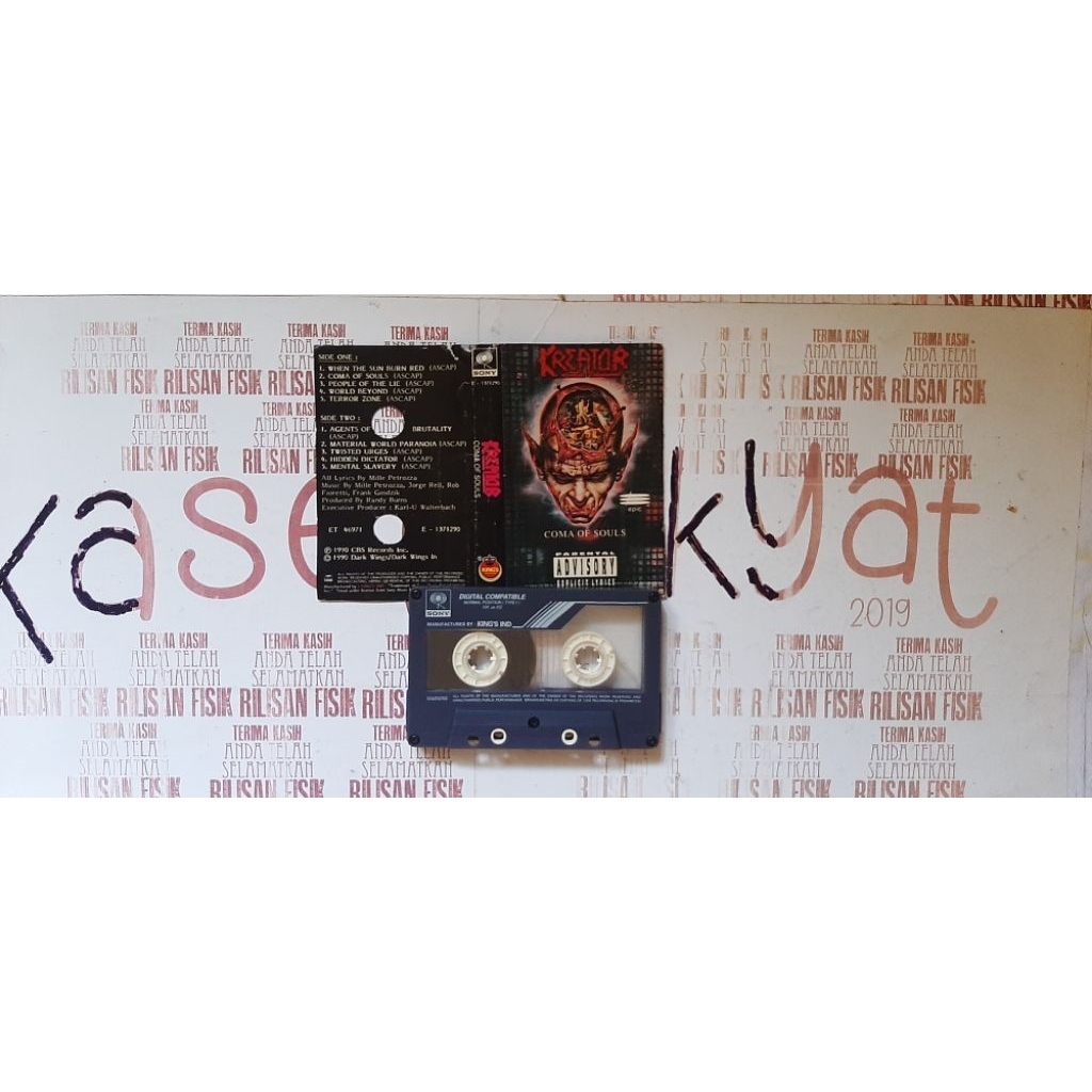 Kaset Pita Kreator Coma Of Souls