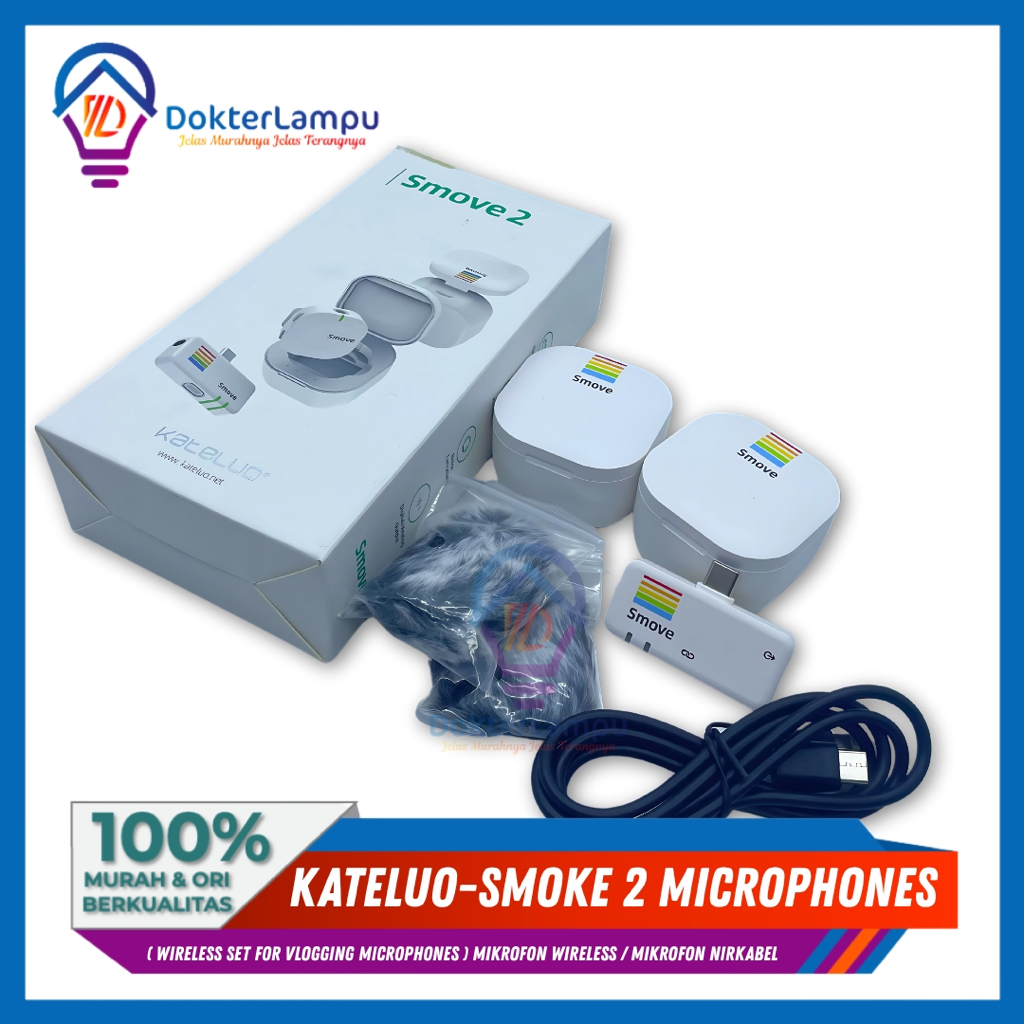 KATELUO - SMOVE 2 Wireless Microphone / Mic Wireless