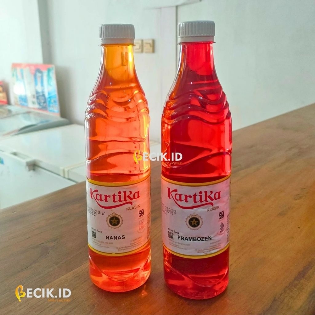 

SIRUP KARTIKA Frambozen & Nanas 620ml – Segar & Legendaris!