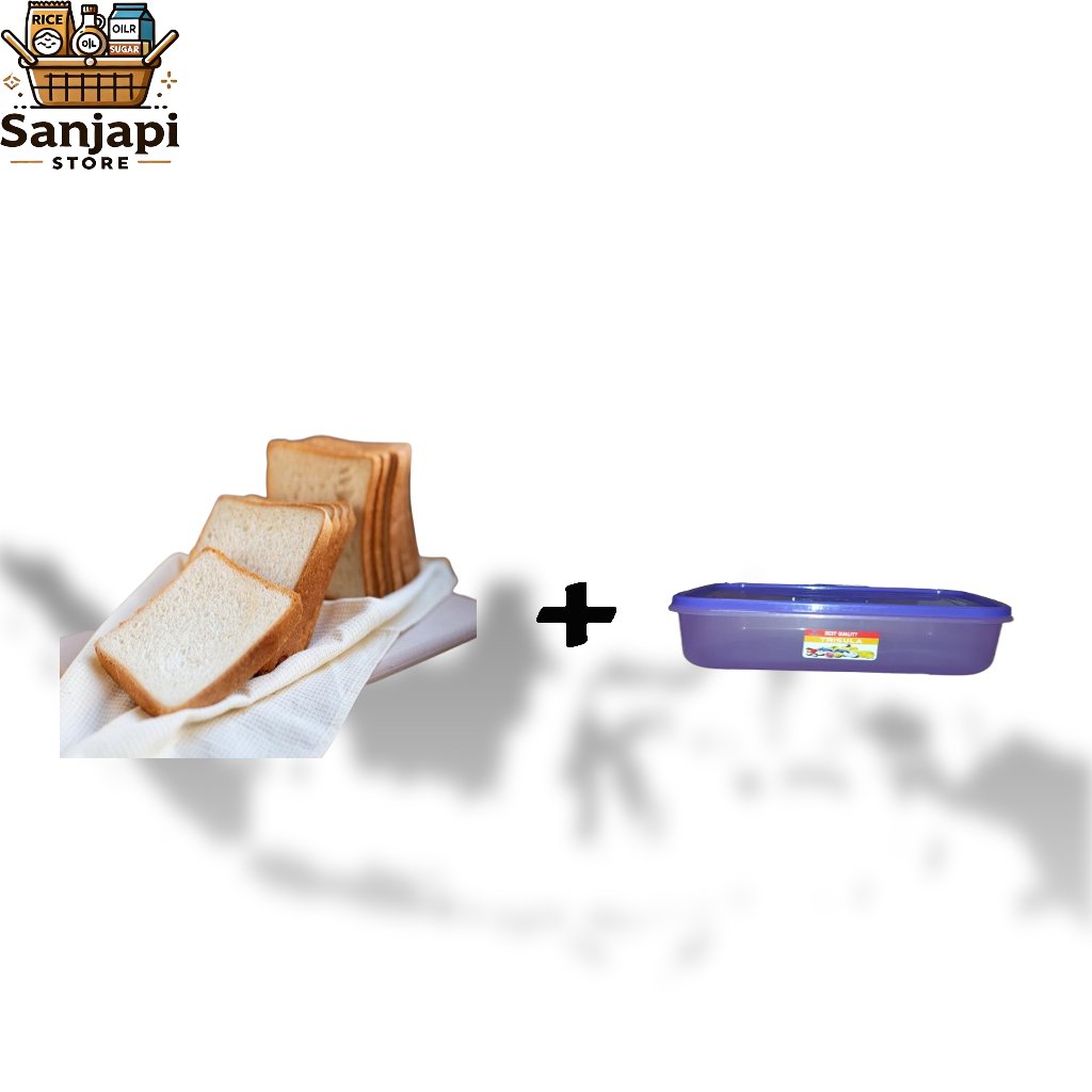 

Paket Roti Tawar Lembut dan Ompreng 770ml Praktis Hemat