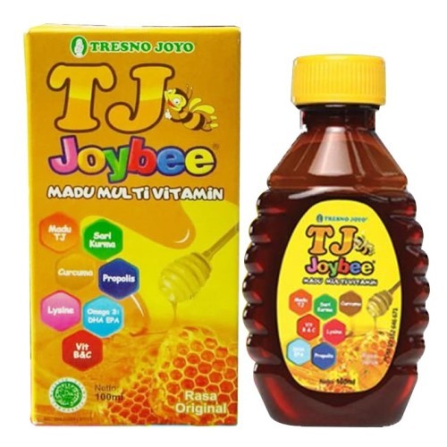 

Madu Tj Joybee Plus 100ml Madu Multi Vitamin/Memeperbaiki Nafsu Makan Anak