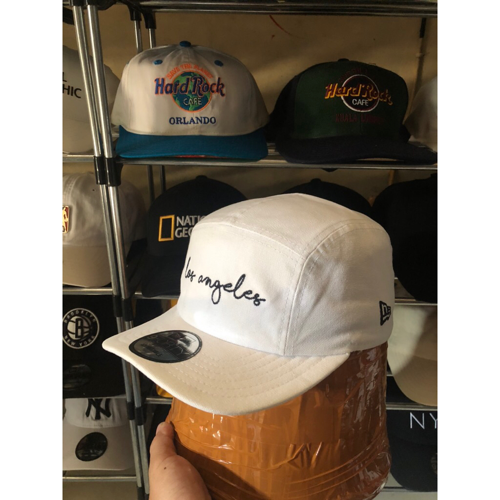 caps 5 panel new era orginal second