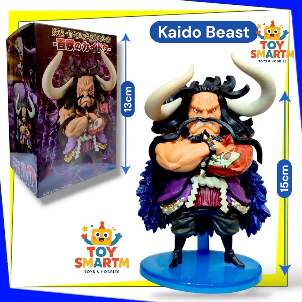 Action Figure One Piece Kaido Figurr Miniatur Pajangan One Piece Kaido