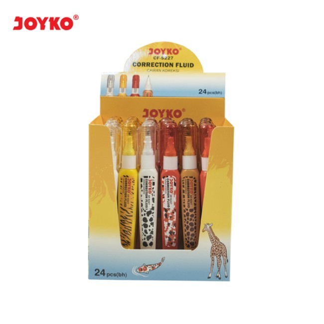 

Tip-ex Pen Animal Joyko CF-S227 Correction Fluid / 12 pcs