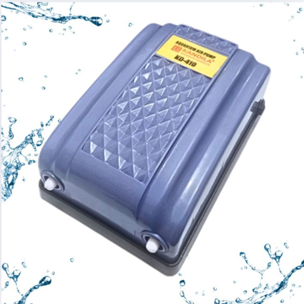 KANDILA KD 410 AERATOR POMPA UDARA AIRPUMP AQUARIUM 2 LUBANG