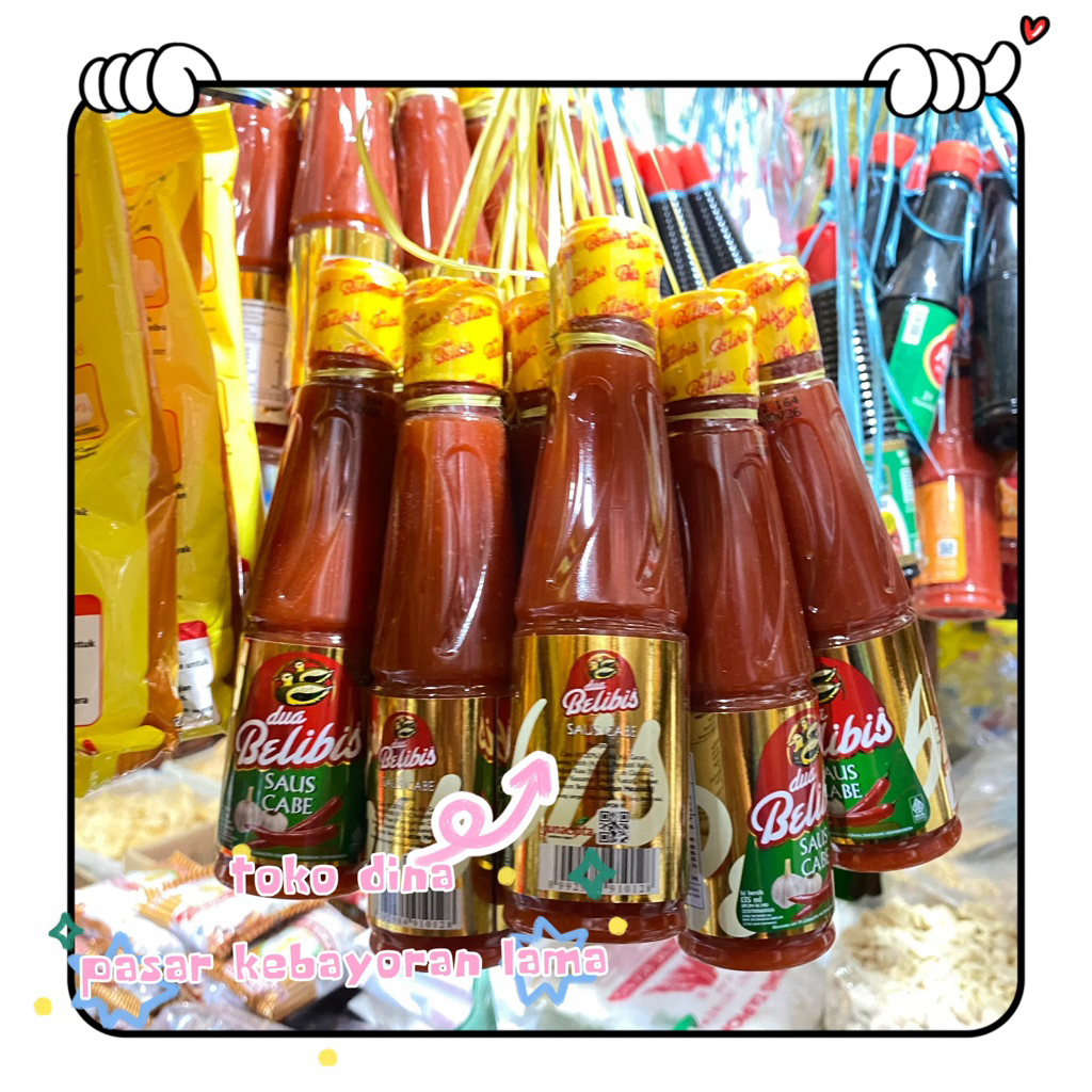 

SAUS CABE DUA BELIBIS 135ML