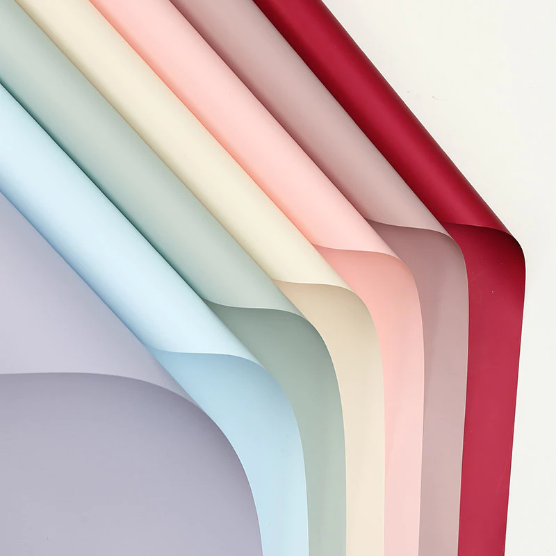 

Kertas Buket Bunga Polos chellophane premium Waterproof Fullcolor, Flower Wrapping Paper