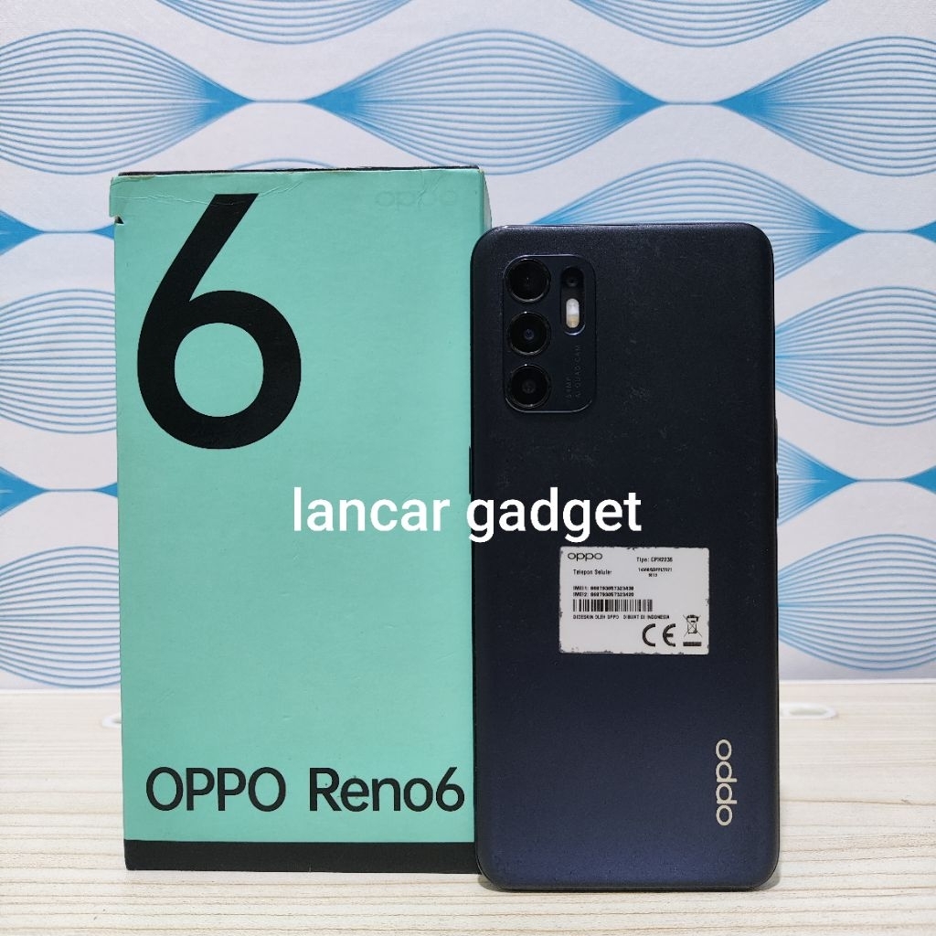 OPPO RENO 6 8/128GB NFC SECOND FULLSET