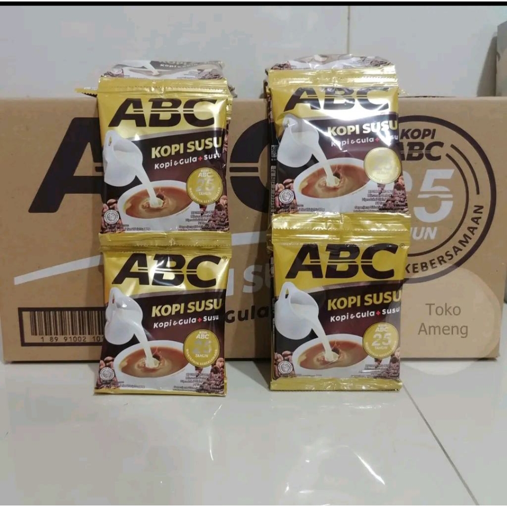 

20Pcs Kopi ABC Susu Coffe Instan 3 in 1