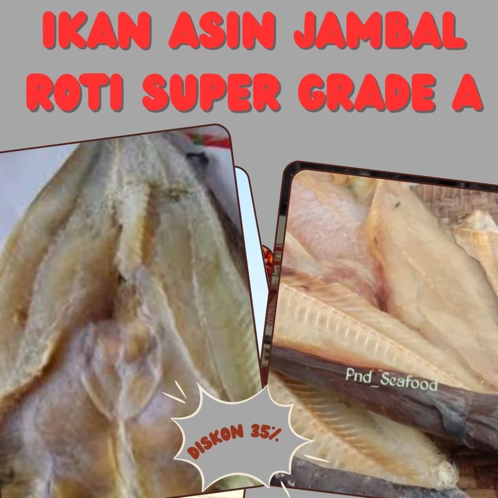 

Promo Ikan Asin Jambal Roti Super Grad A