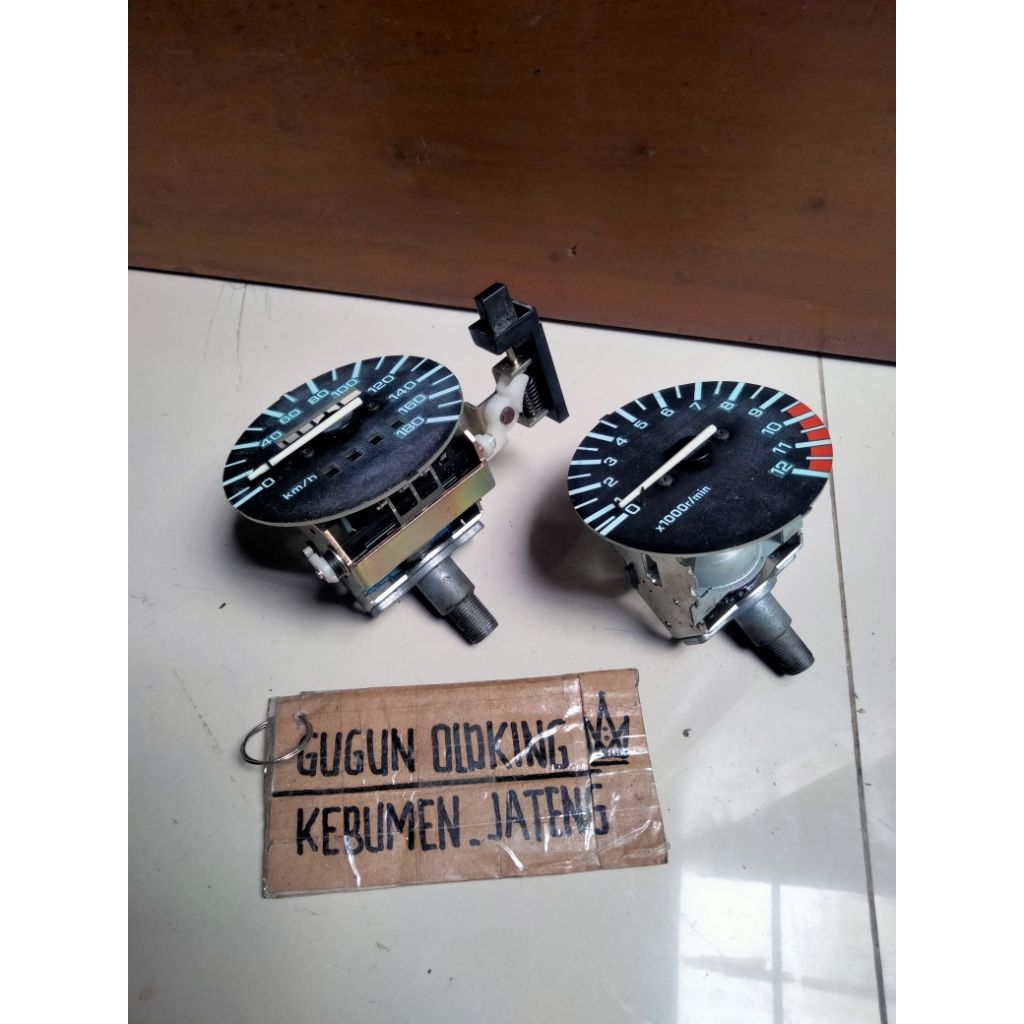 Mesin Spedometer Odometer Spidometer Spido RPM KM RX KING Master RxZ Original lepasan