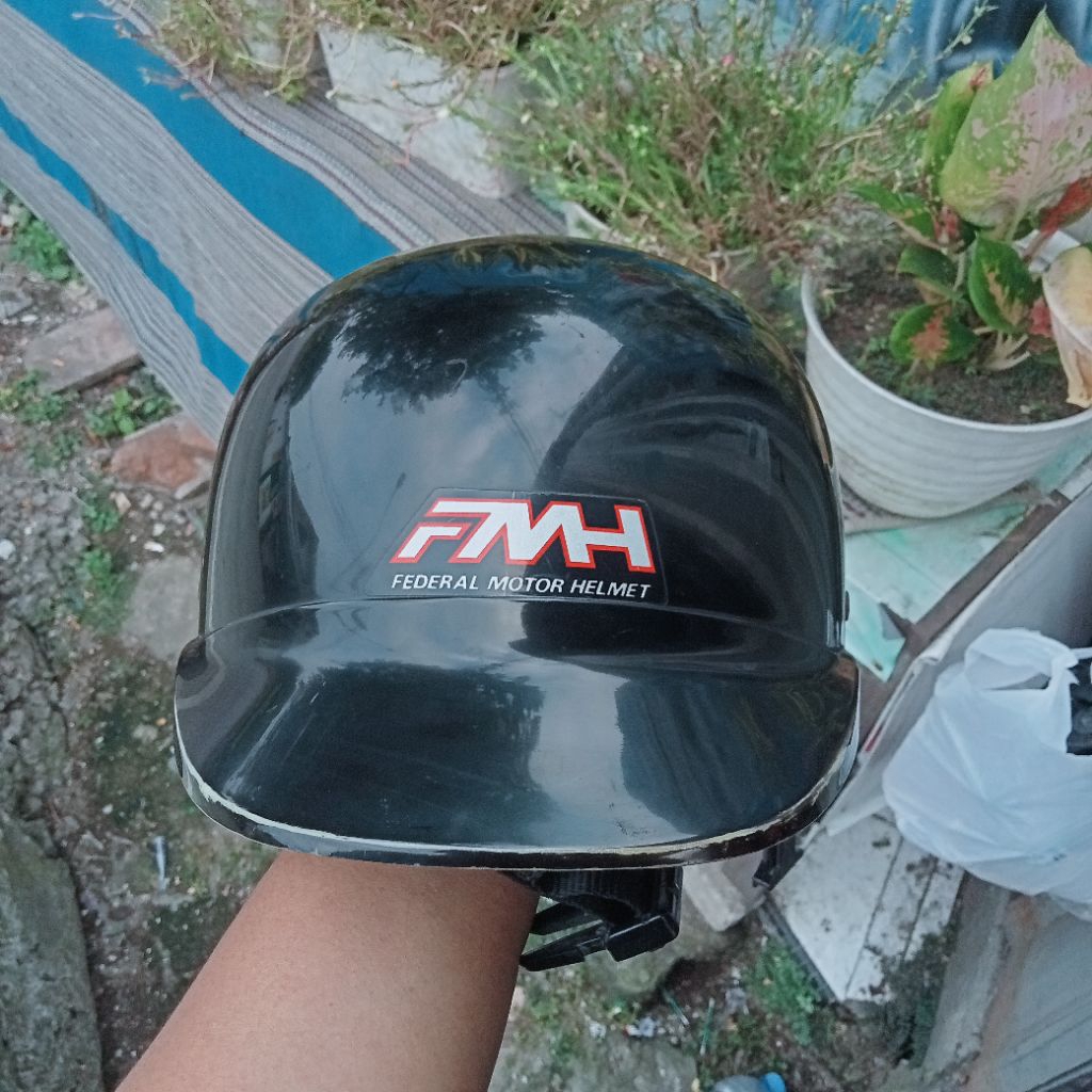 Helm cetok jadul Original Fmh