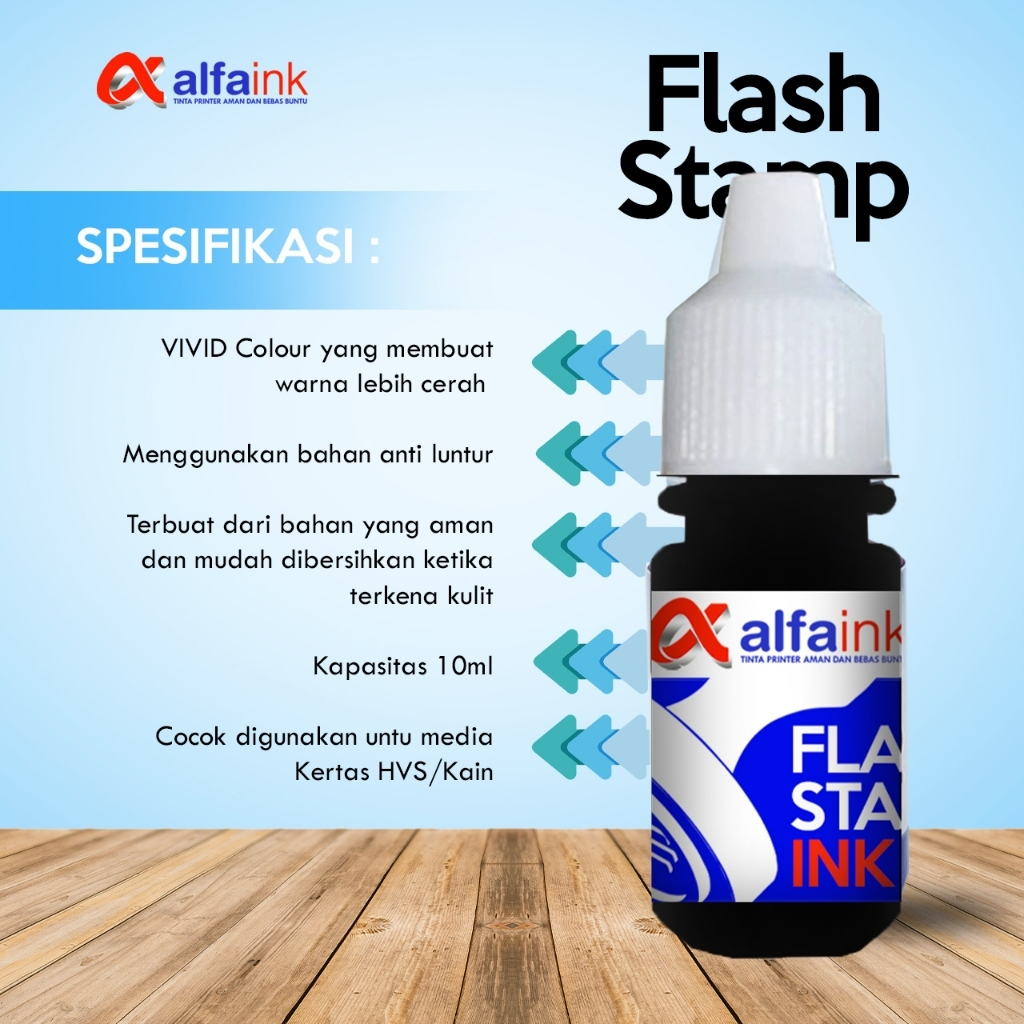 

Alfaink Flash Stamp 10ml
