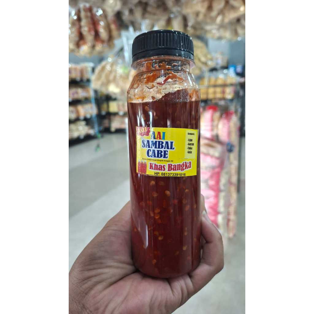 

Aneka sambal khas bangka (SAMBAL CABE)