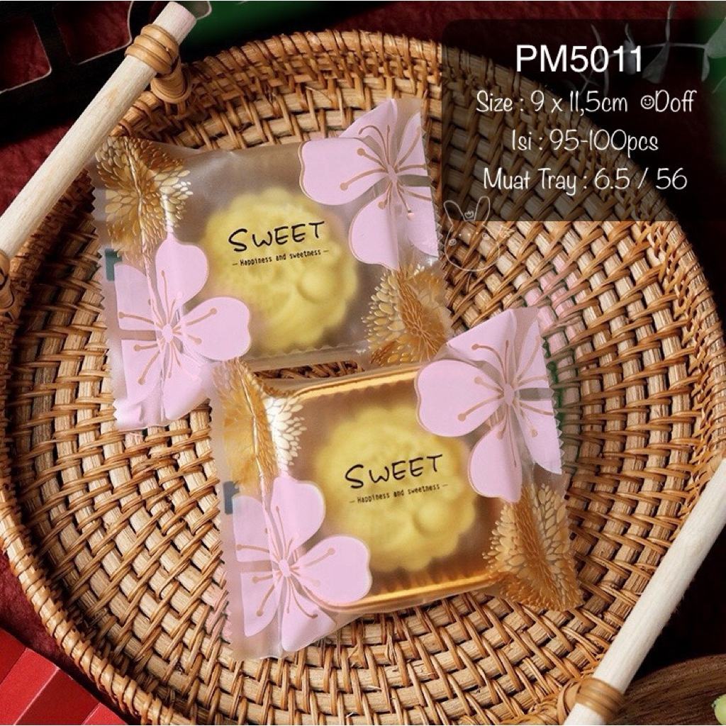 

PM5011 Plastik Mooncake Bunga Sakura Sweet Packaging PM50