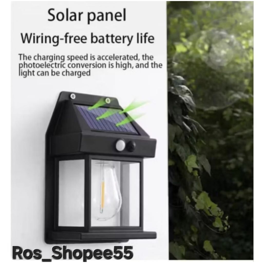 lampu dinding solar interaction wall lamp