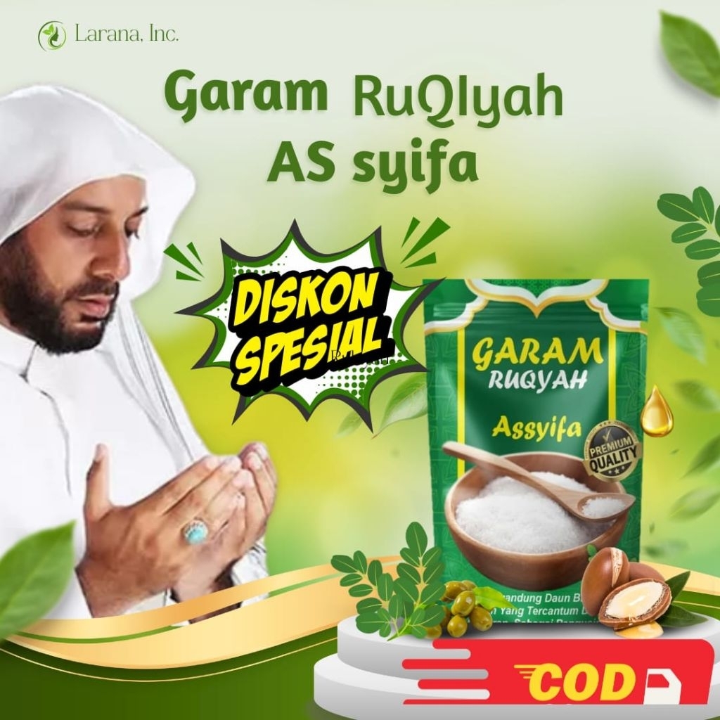 

Spesial Bundling Garam Herbal Assyifa ( 500 gram )Untuk Mandi Meningkatkan Kesehatan Tubuh