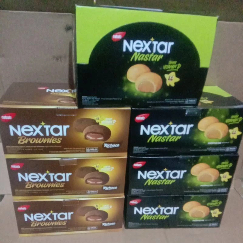 

Nextar Brownies dan Nastar Cookies 80g / Per Box Isi 8 pcs