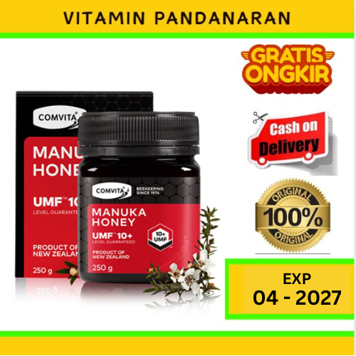 

Comvita Madu Manuka UMF 10+ 250g – MGO Aktif Tinggi | Imun Kuat & Tenggorokan Lega