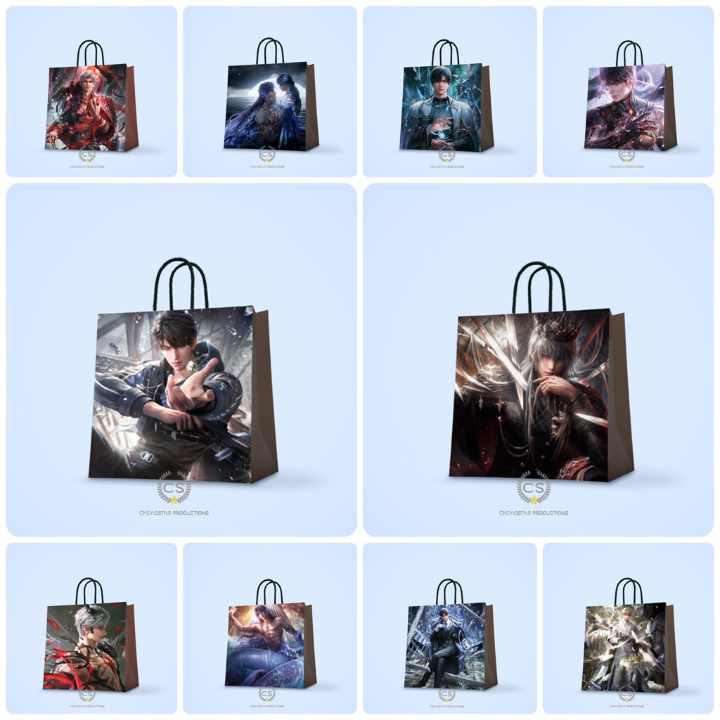 

Paperbag Custom Love And Deepspace Xavier Zayne Sylus Rafayel Caleb Goodie Bag Ulang Tahun Anak Tas Kado Tas Kerta