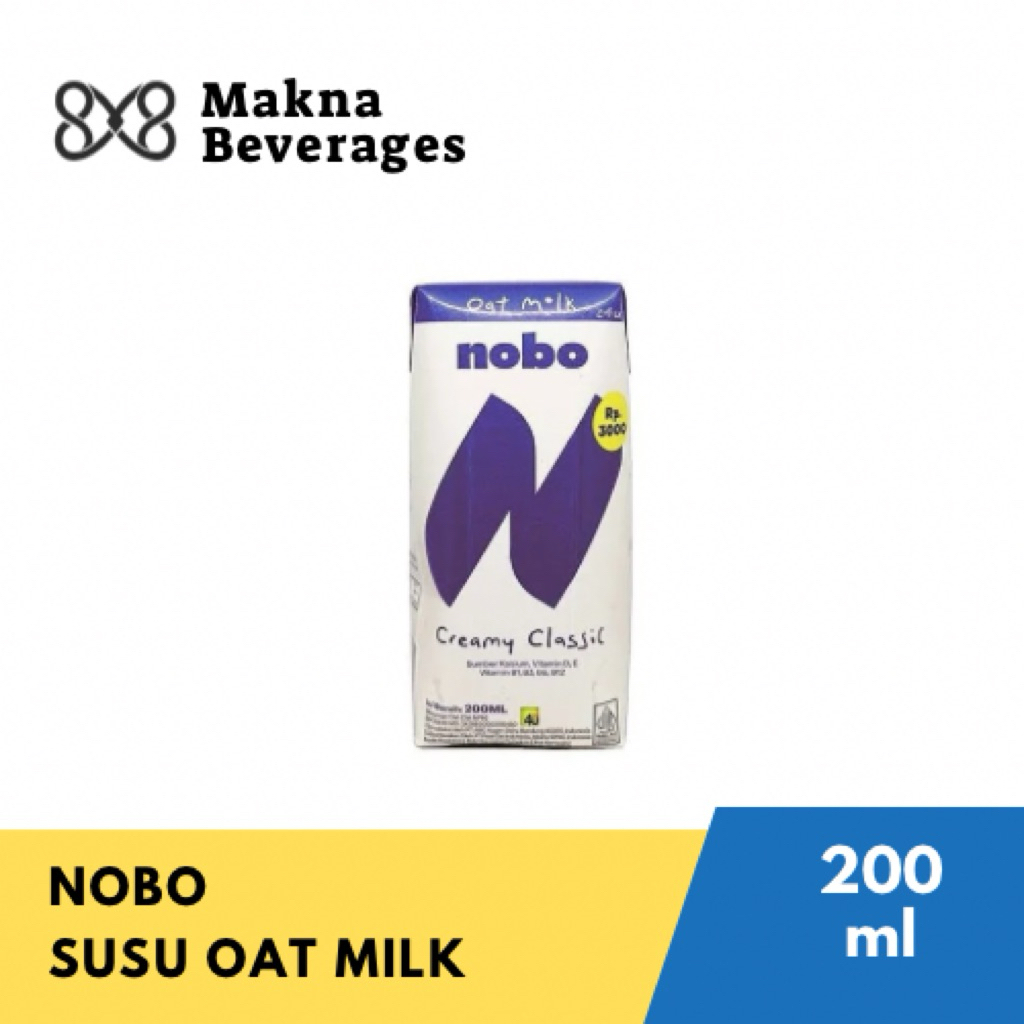 

[PER PCS] NOBO SUSU OAT MILK 200 ml