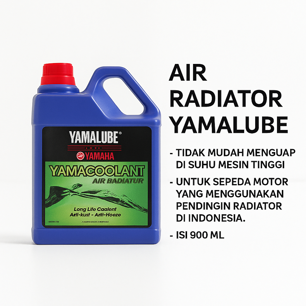 Air Radiator Motor Yamalube Coolant Radiator Yamaha 900ML 100% Asli