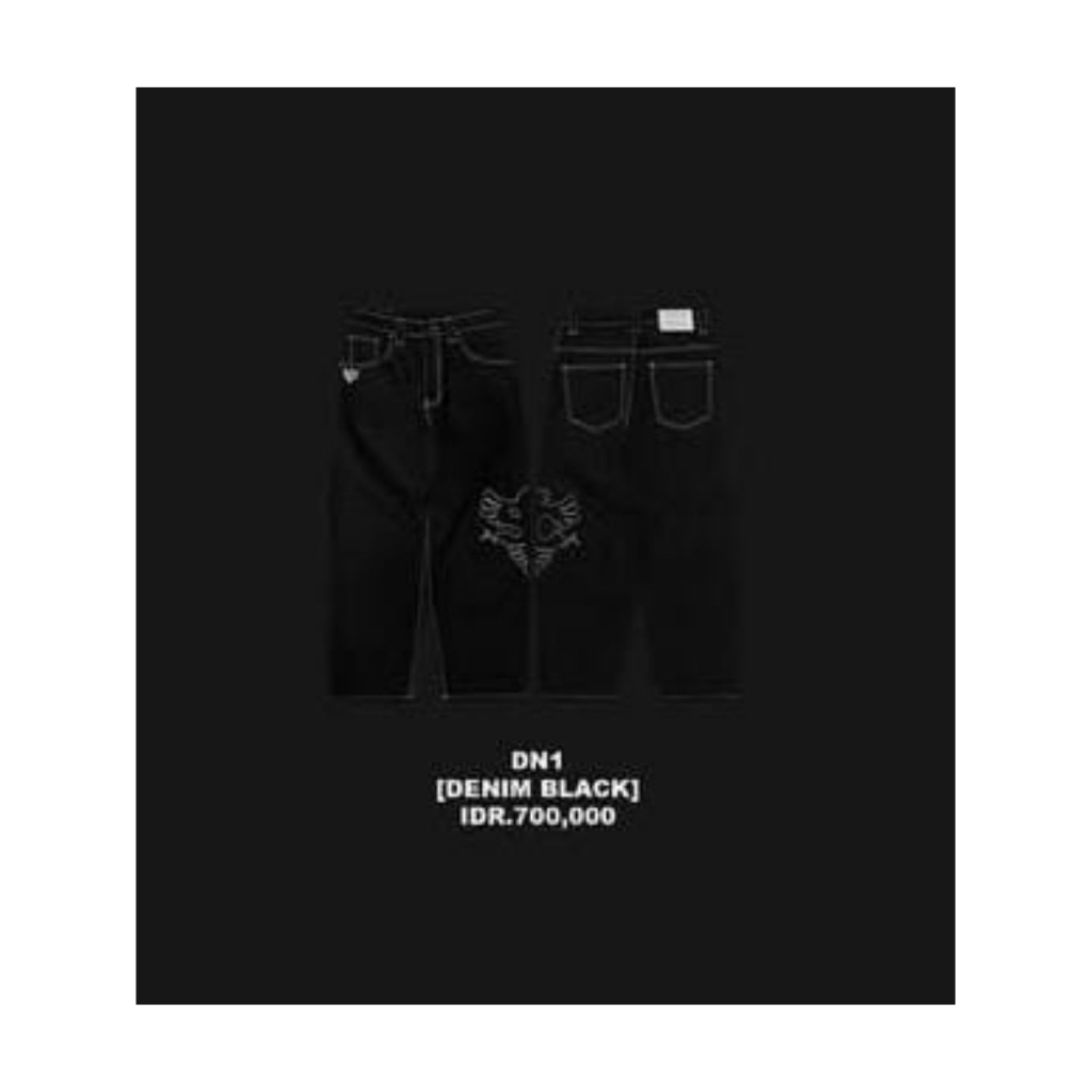 Denim Pants Calle X SNSB size M