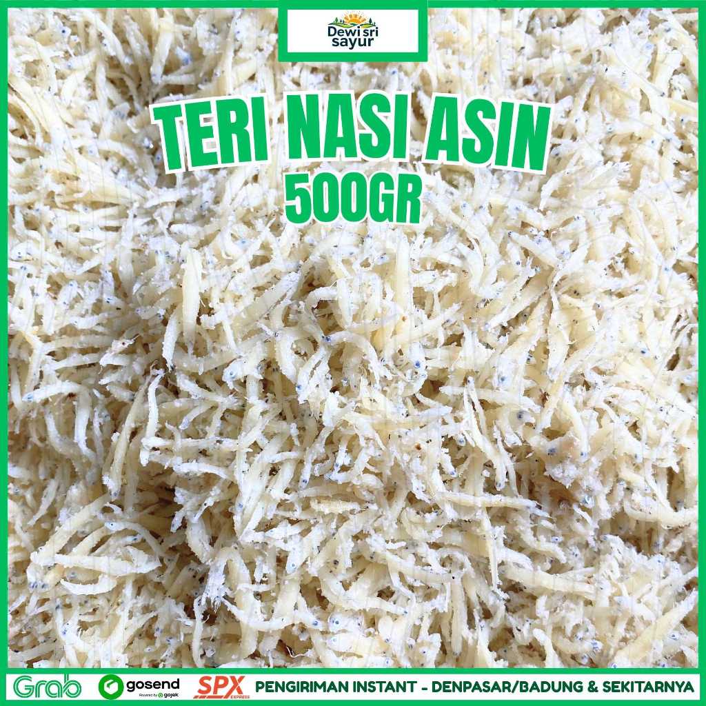 

Teri Nasi Asin 500gr – Dewi Sri Sayur