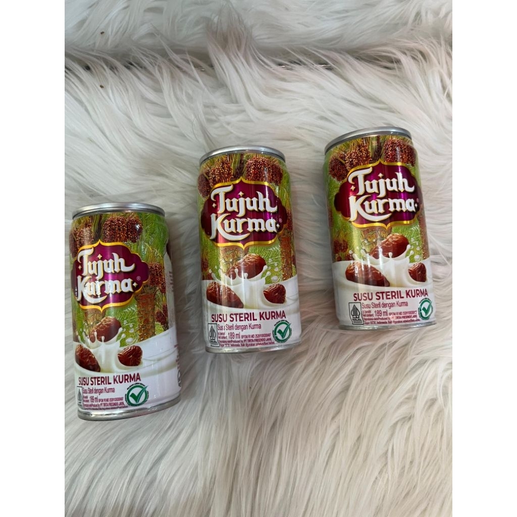 

SUSU STERIL TUJUH KURMA 189 ML