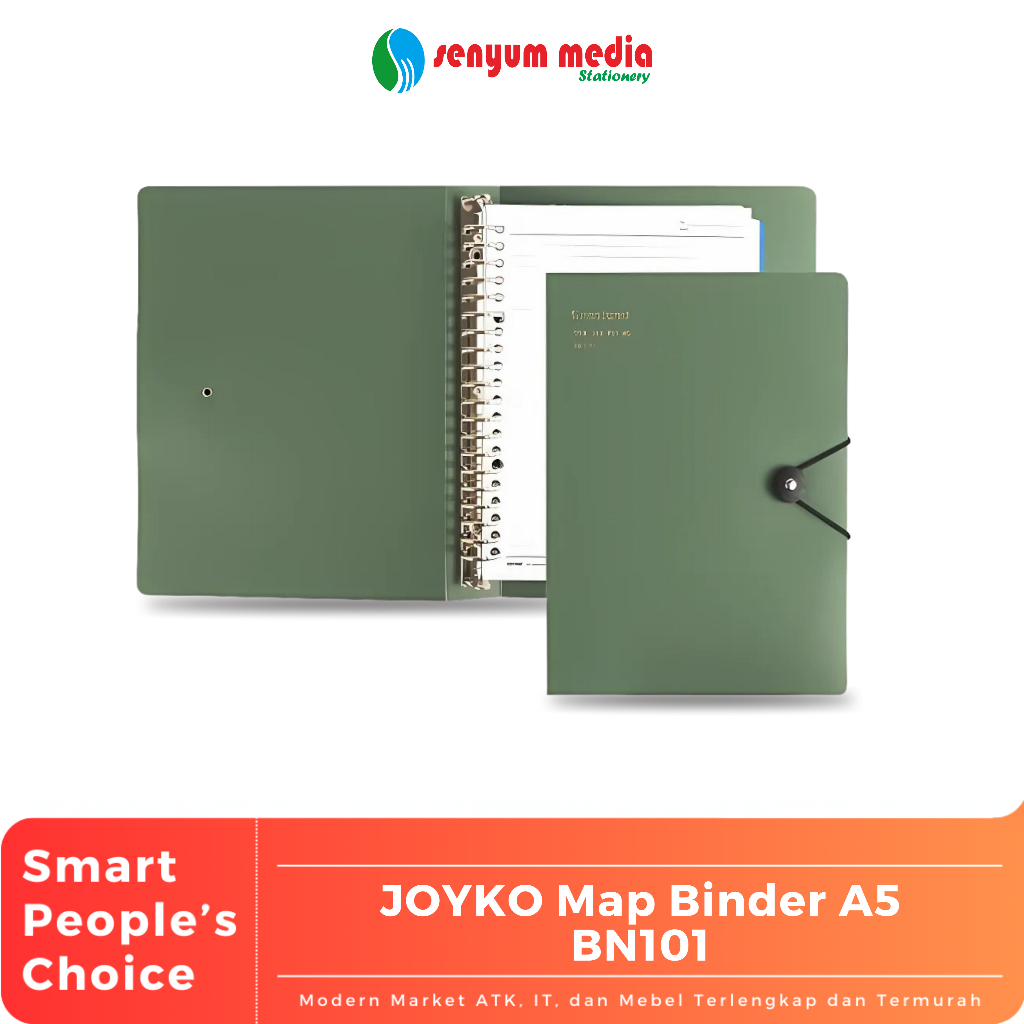 

Joyko - Map Binder Ukuran A5 BN-101 | Binder Diary (S:PCS)
