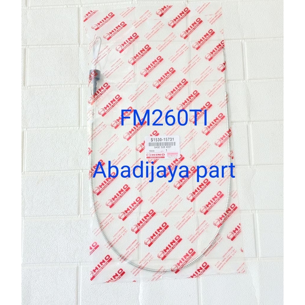 Stik oli mesin 15301-5731 colokan oli mesin hino lohan 260ti fm260ti