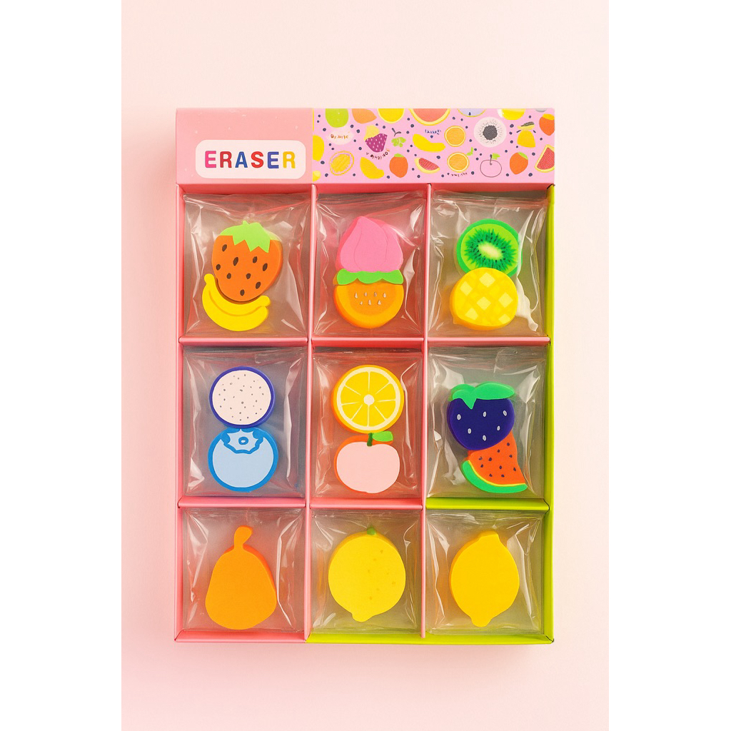 

(ISI 3) PENGHAPUS ANAK-ANAK BENTUK BUAH LUCU